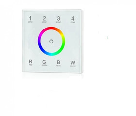 Пульт Панель RGB Сенсорная 4 Зоны SG13 Белая LUX