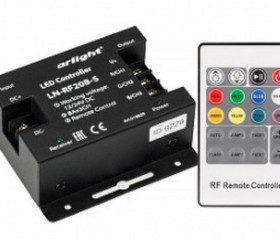 Радио Rgb-Контроллер RF20B-S (12-24V, 288-576W, ПДУ 20кн) 77474