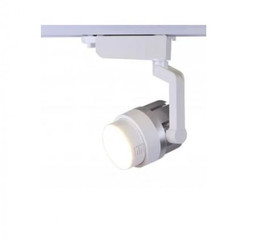 Светодиодный светильник трековый D002 2L (20W, 220V, 3000К, 15-60deg, белый корпус) 48850