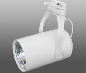 Трековый Светодиодный Светильник 133 (30W, 3000-6000K, Однофазный, Белый, Черный Корпус) 73871