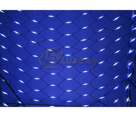 Гирлянда Чейзинг со светодинамикой, Сине-Белое свечение 2х1,5м, 288 LED Артикул: 75442