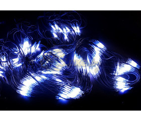 Гирлянда Чейзинг со светодинамикой, Сине-Белое свечение 2х4м, 540 LED Артикул: 75449