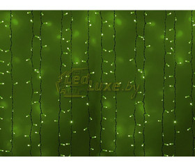 Светодиодная гирлянда Дождь 2х1,5м, 360 LED, 220V (на белом, темно-зеленом или прозрачном проводе) Артикул: 75304