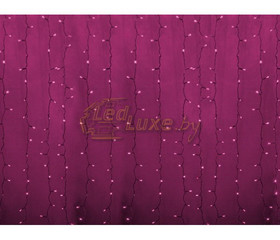 Светодиодная гирлянда Дождь 2х1,5м, 360 LED, 220V (на прозрачном проводе) Артикул: 75335