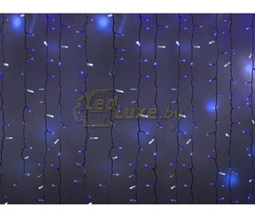 Светодиодная гирлянда Мерцающий дождь 2х1,5м, 360 LED, 220V (на белом или черном проводе) Артикул: 75314